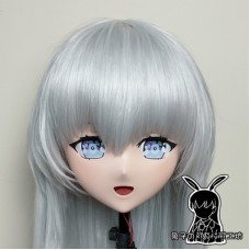 (RB343)Customize Full Head Quality Handmade Female/Girl Resin Japanese Anime Cartoon Character Kig Cosplay Kigurumi Mask